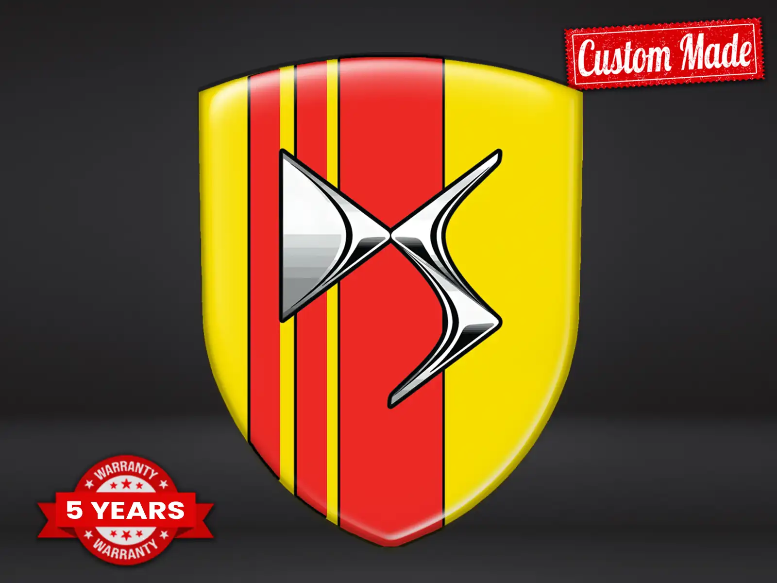 Citroen Fensteraufkleber Eigen Max Haltbar Modern Pro Stil